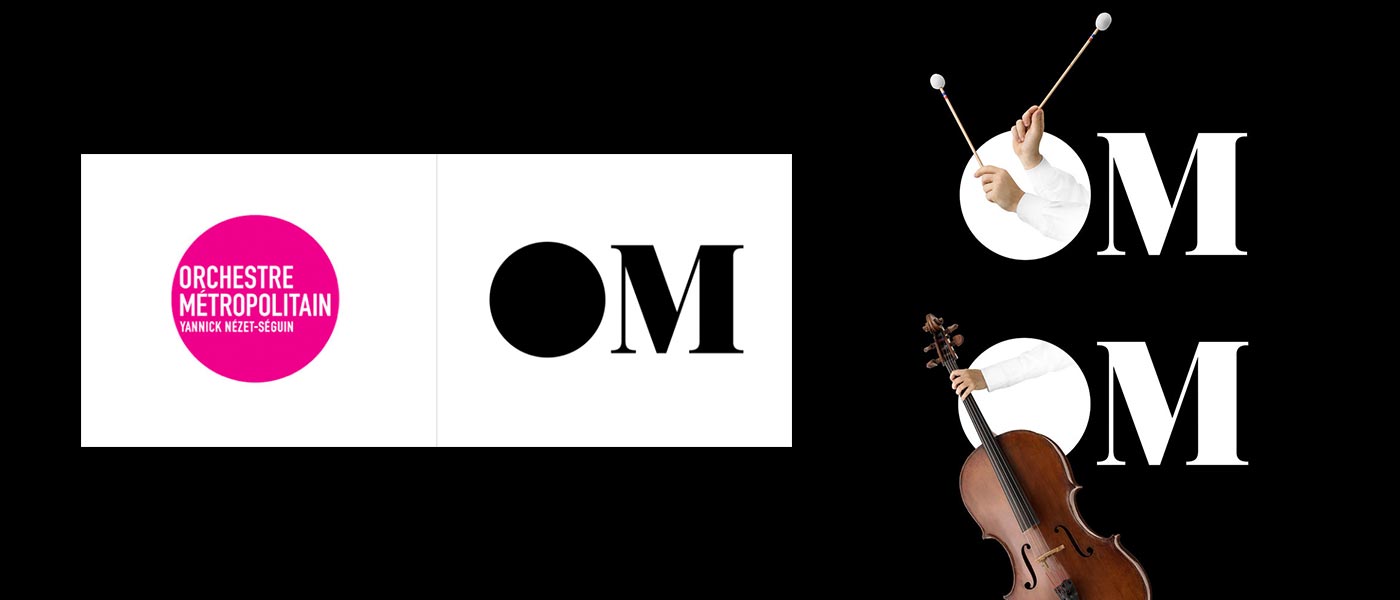 Orchester Métropolitain新舊標志對比