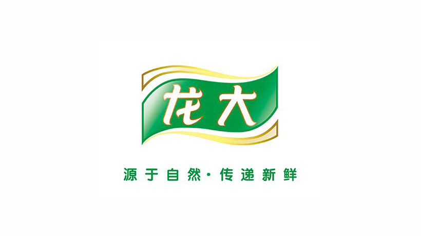 龍大食品集團logo設(shè)計及品牌VI
